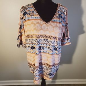 Cold Shoulder Tunic